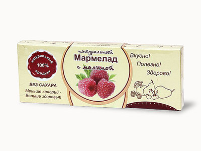 №2 Мармелад натуральный "Малина" 140г в Уссурийске